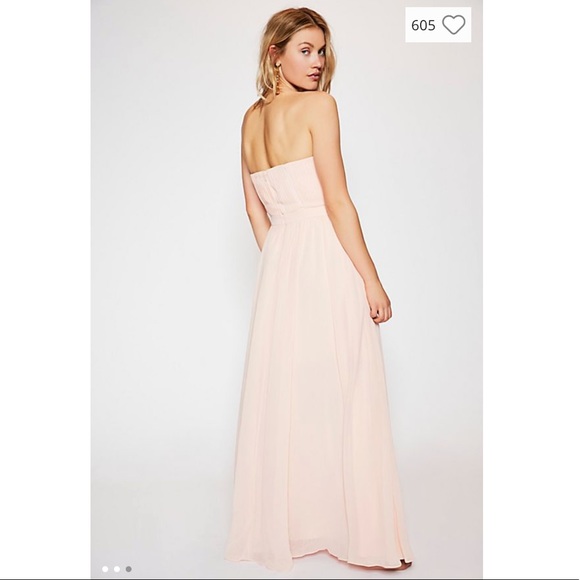 Free People Fame and Partners Maxi Dress Pleated - Picture 3 of 3